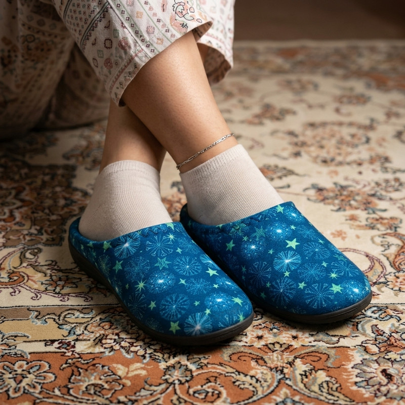 دمپایی حوله‌ای گزر مدل DL1003