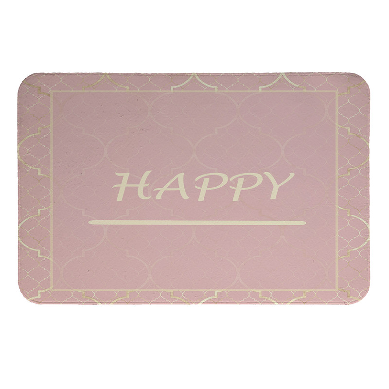 پادری  طرح Happy کد 8690 سایز 60× 40 سانتی متر