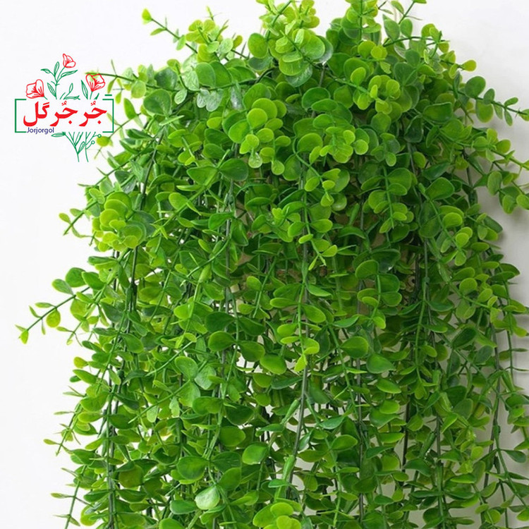 گل مصنوعی جُرجُرگل مدل آویز اکالیپتوس 5 بازو