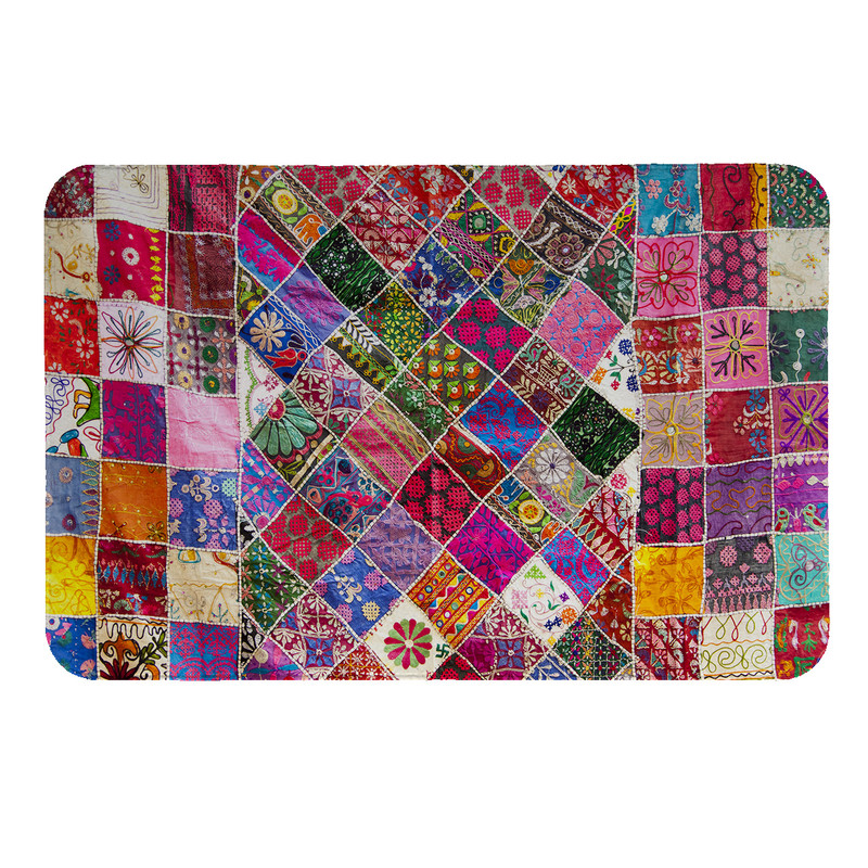 پادری طرح چهارخونه کد 5301 سایز 60 × 40 سانتی‌متر