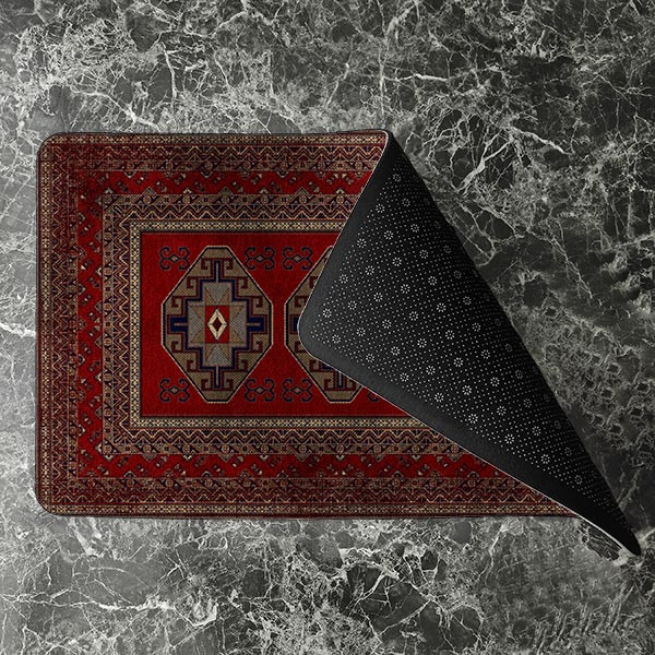 پادری مدل فرشینه سنتی کد M35M001-MR0069 سایز 76x46 سانتی متر