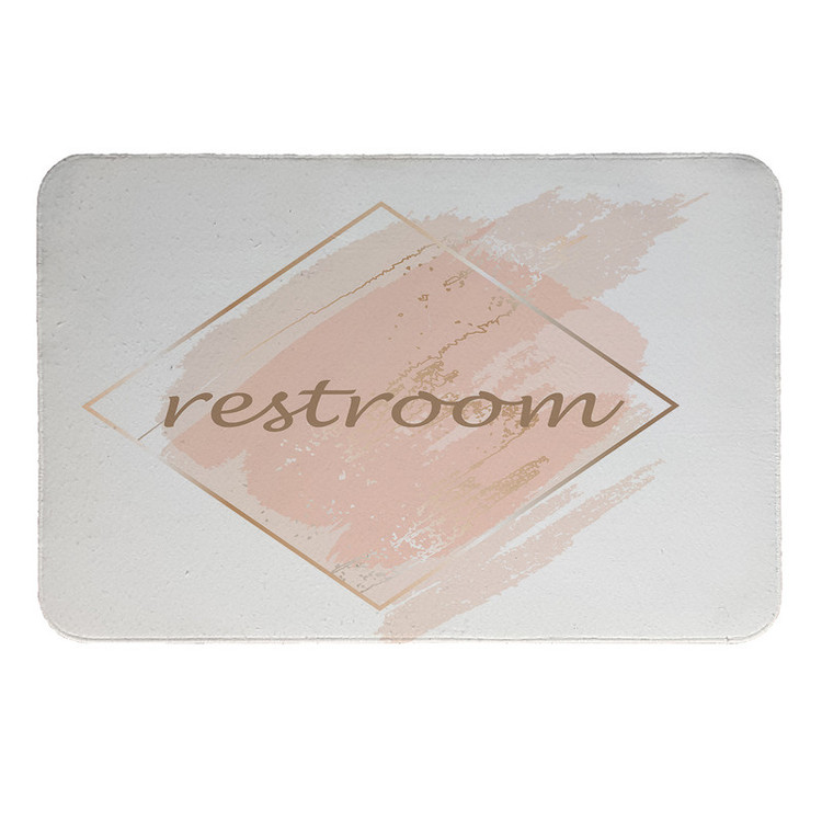 پادری طرح Restroom کد 8701 سایز 60×40 سانتی متر