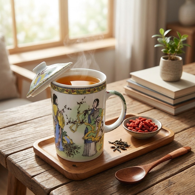 لیوان دمنوش ساز کد L006