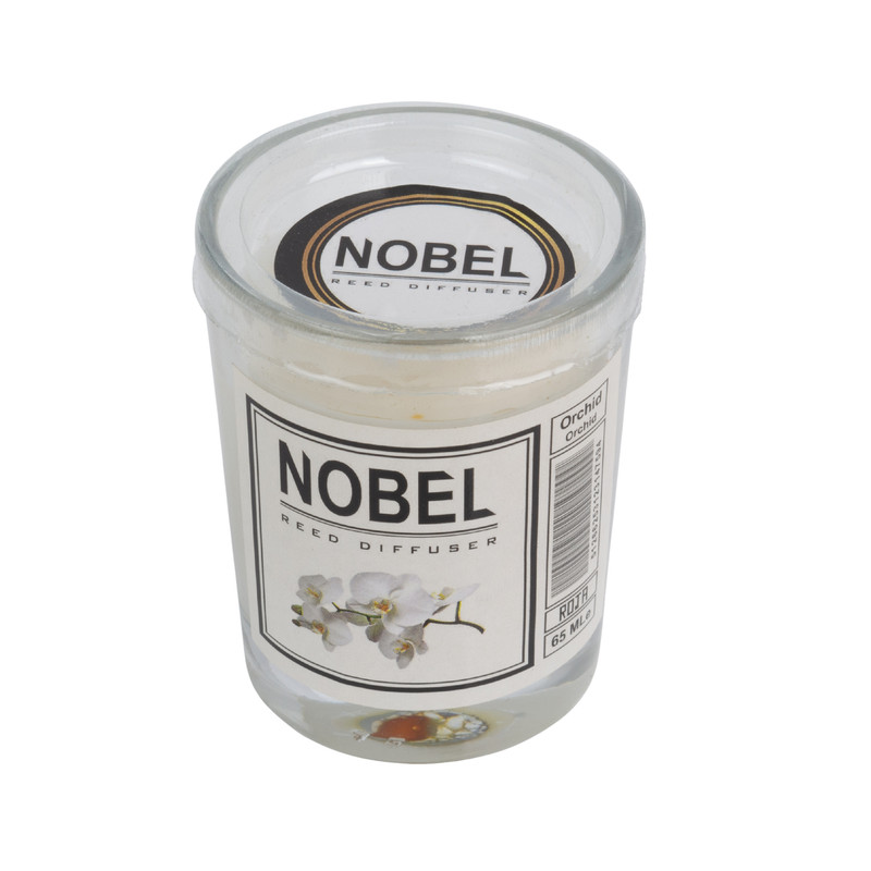 شمع لیوانی معطر نوبل مدل 001 با رایحه ارکیده زمان اتمام 25 ساعت