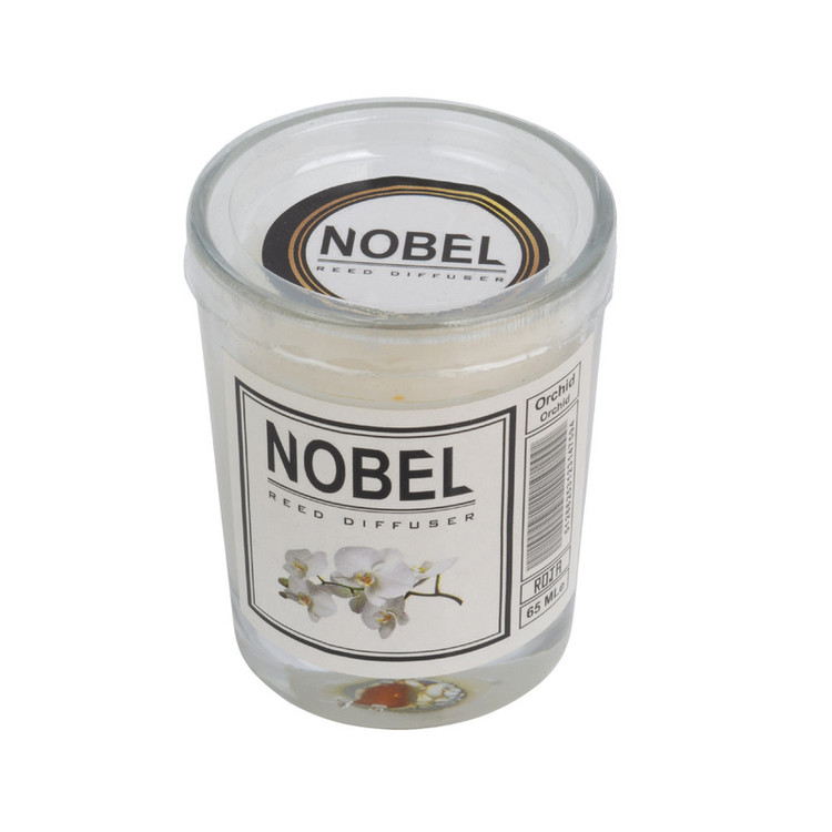 شمع لیوانی معطر نوبل مدل 001 با رایحه ارکیده زمان اتمام 25 ساعت