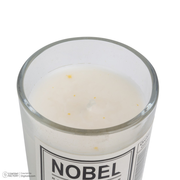 شمع لیوانی معطر نوبل مدل 001 با رایحه ارکیده زمان اتمام 25 ساعت