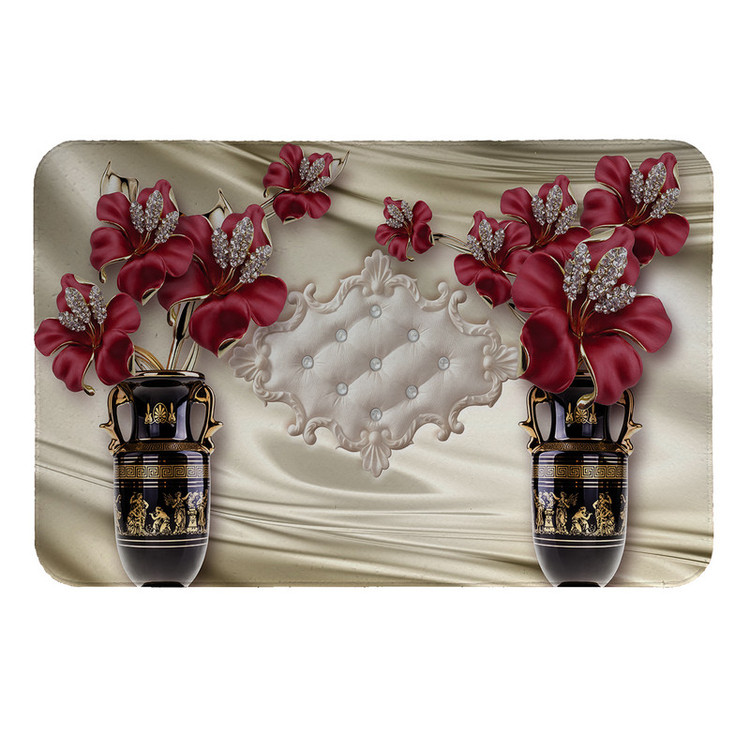 پادری طرح گل کد 6049 سایز 60 × 40 سانتی متر