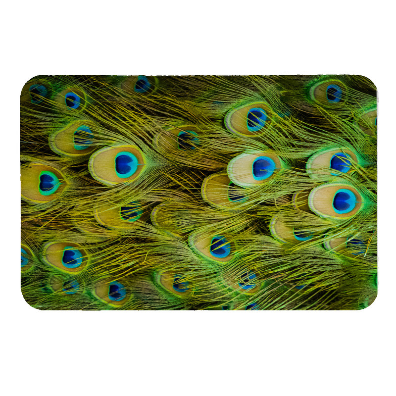 پادری طرح پر طاووس کد 5314 سایز 80 × 50 سانتی‌متر