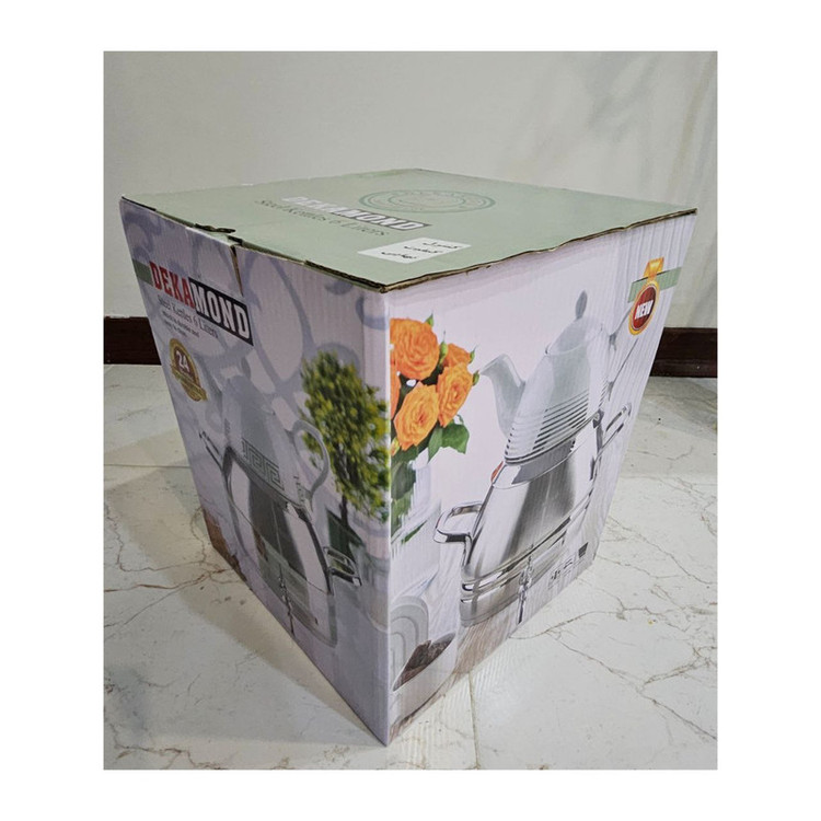 ست کتری و قوری دکاموند مدل E-6048 گنجایش کتری 6 لیتر گنجایش قوری 1 لیتر