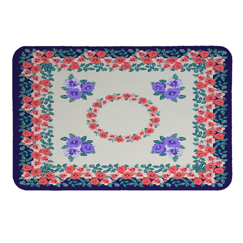 پادری طرح گل کد 5353 سایز 60 × 40 سانتی‌متر
