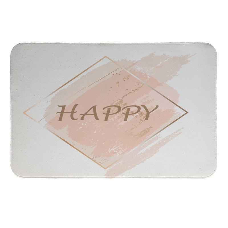 پادری  طرح Happy کد 8700 سایز 80×50 سانتی متر