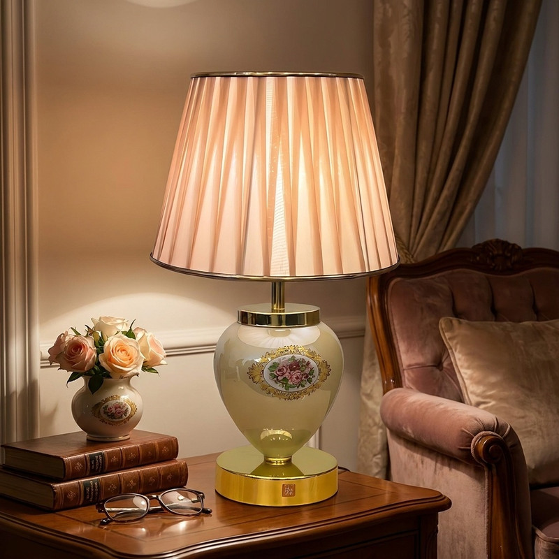 آباژور رومیزی نورهام مدل NHM-SARIROSE-28