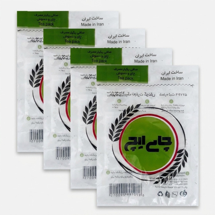 فیلتر چای ایچ مدل کیسه ای 4 بسته 60 عددی