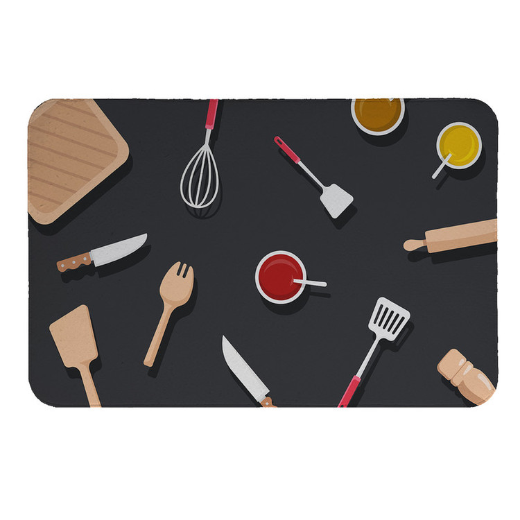 پادری طرح ابزار آشپزی کد 8464 سایز 60 × 40 سانتی متر