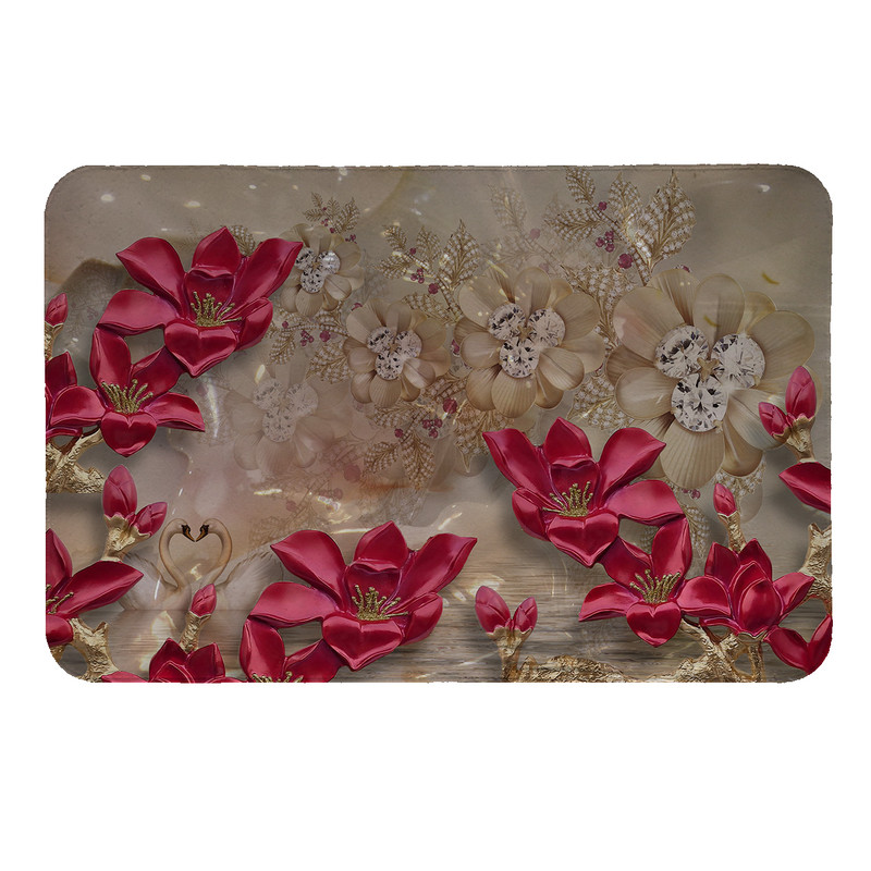 پادری طرح نیلوفر کد 5713 سایز 60 × 40 سانتی‌متر