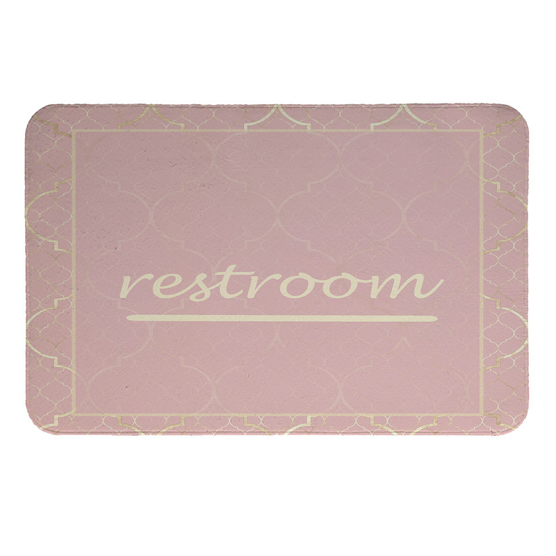 پادری  طرح Restroom کد 8689 سایز 60×40 سانتی متر