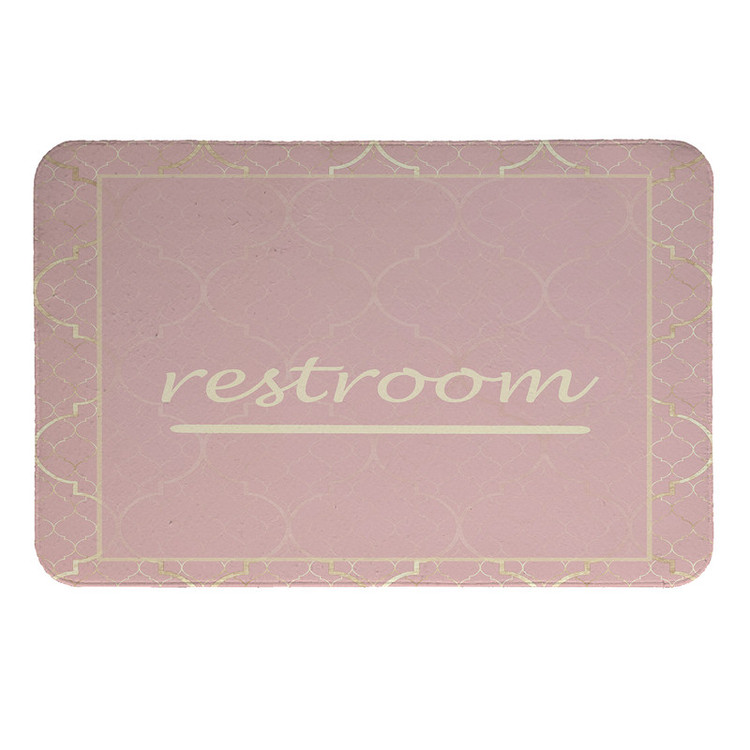 پادری طرح Restroom کد 8689 سایز 60×40 سانتی متر