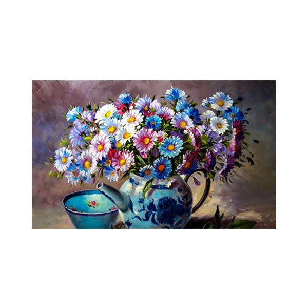 پادری مدل گل و طبیعت کد M35M001-MF0099 سایز 76x46 سانتی متر