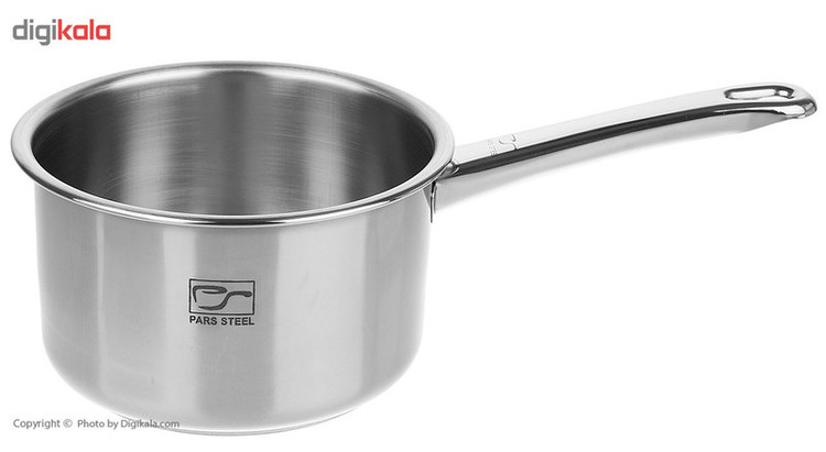شیر جوش پارس استیل مدل کف سه لایه کد 160 سایز 16