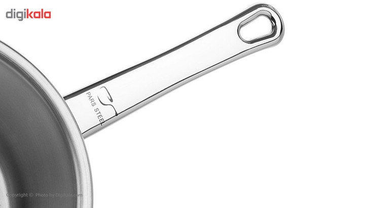 شیر جوش پارس استیل مدل کف سه لایه کد 160 سایز 16