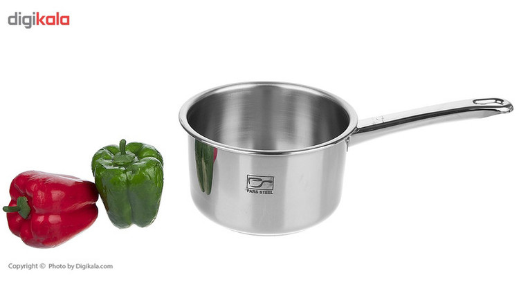 شیر جوش پارس استیل مدل کف سه لایه کد 160 سایز 16