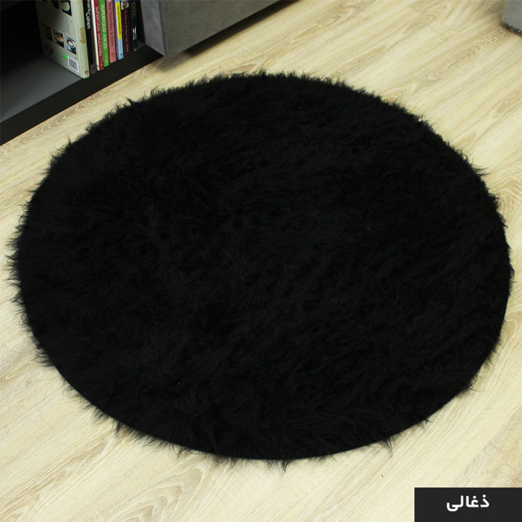 پادری هیراد هوم فرنشینگ طرح خز فانتزی سایز 110×110 سانتی متر