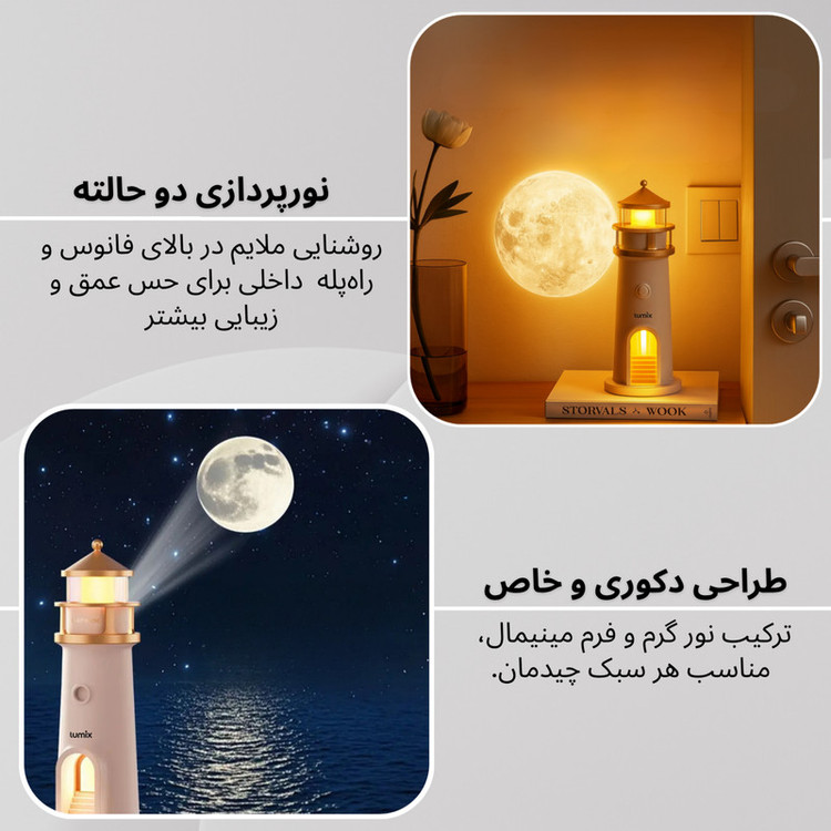 چراغ خواب لومیکس مدل SkyMoon