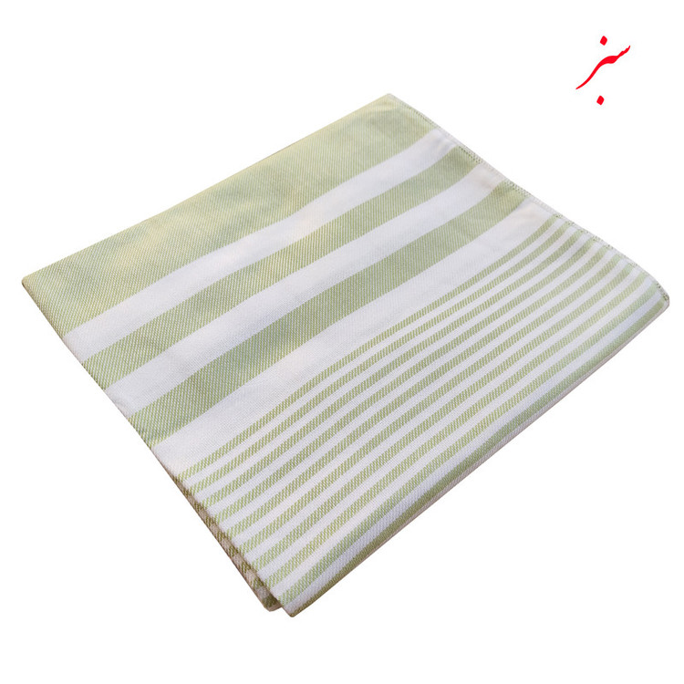 حوله حمام مدل نخی سنتی یزد سایز 100× 180 سانتی متر