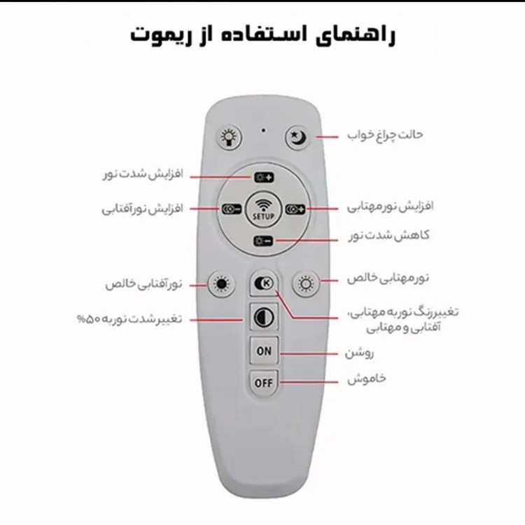 آباژور ایستاده پادینا مدل مدرن کد U140