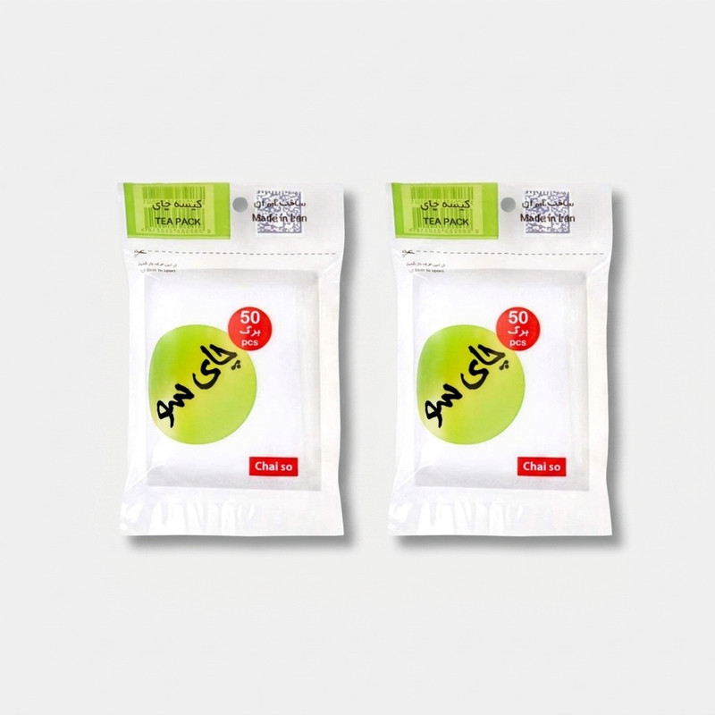 فیلتر چای چای سو مدل New Bag اقتصادی 2 بسته 50 عددی