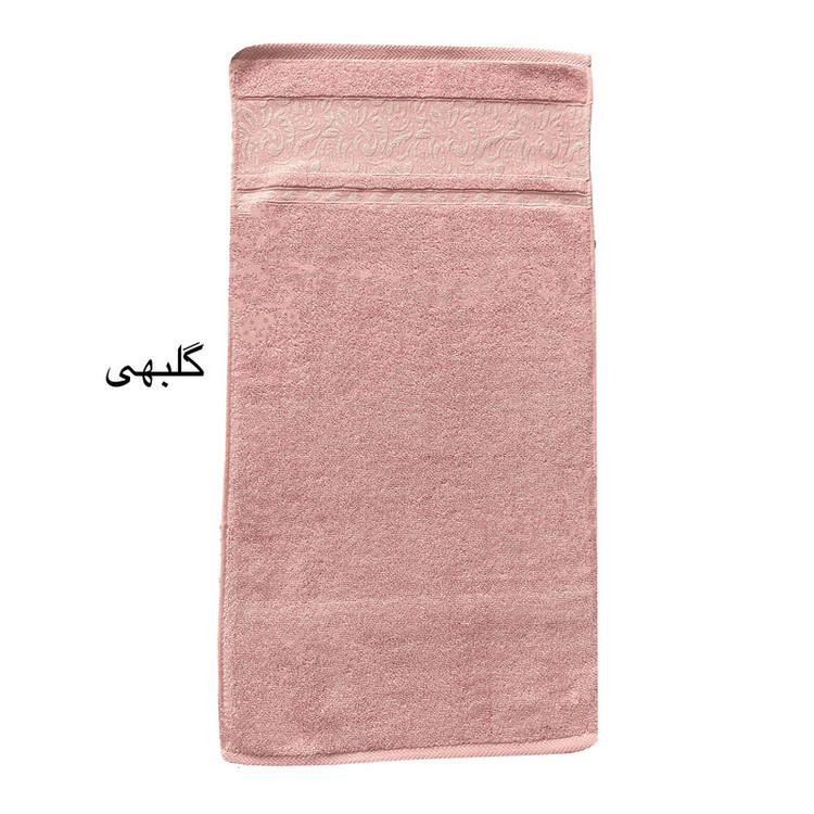 حوله دست و صورت هنرمند مدل برجسته سایز 40x80 سانتی متر