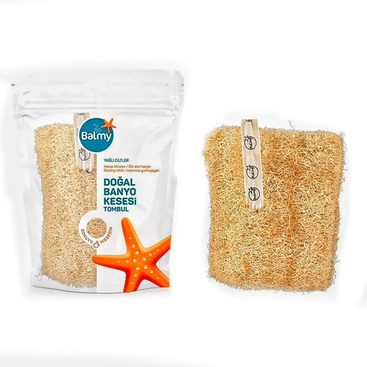 لیف حمام بالمی مدل لوفا کد NATURAL BATH SPONGE