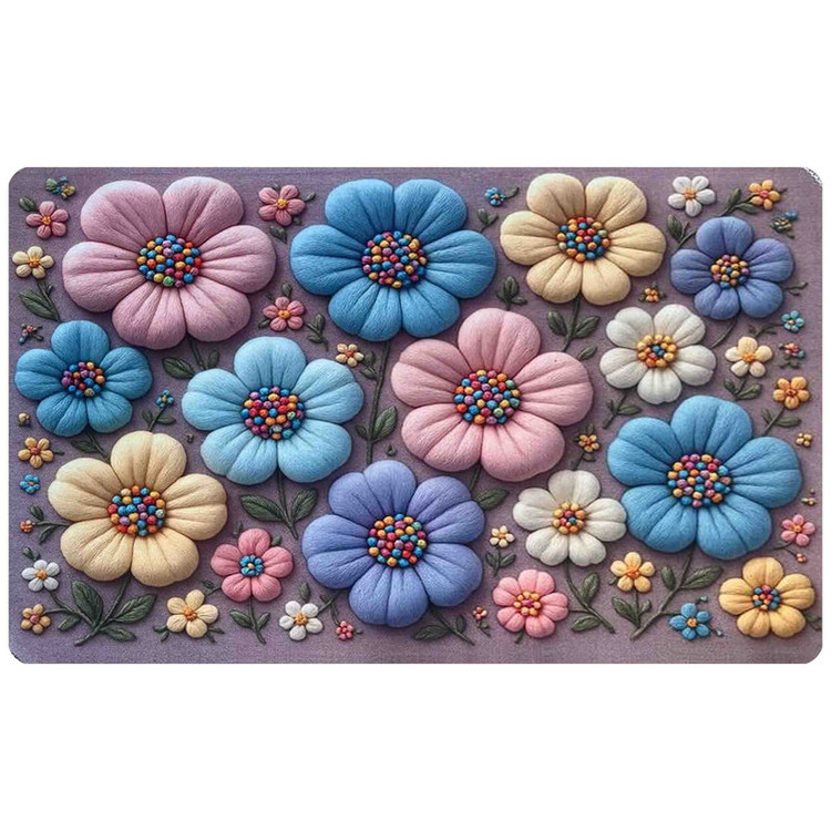 پادری مدل اسفنجی طرح ترک کد RS.186 سایز 70x50 سانتیمتر مناسب برای فضای داخلی
