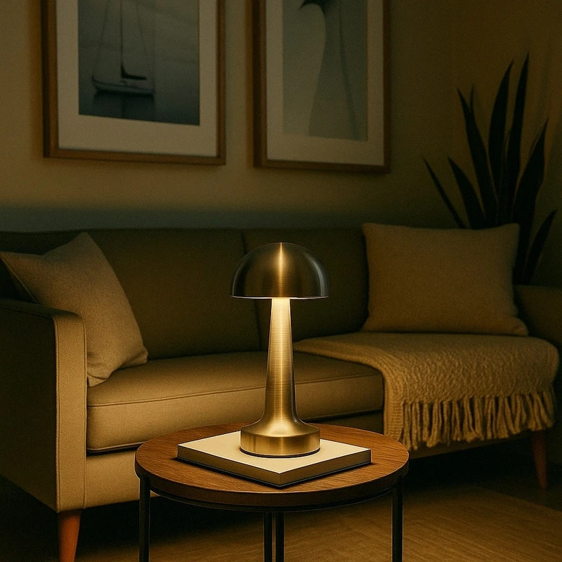 چراغ رومیزی طرح لمسی مدل LED-D202
