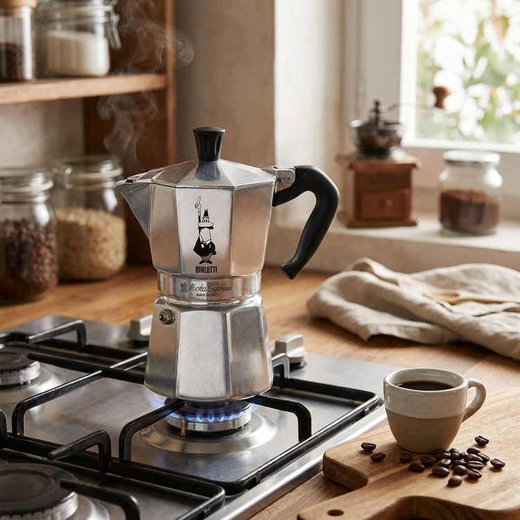 قهوه ساز بیالتی مدل موکا اکسپرس 4Cups A