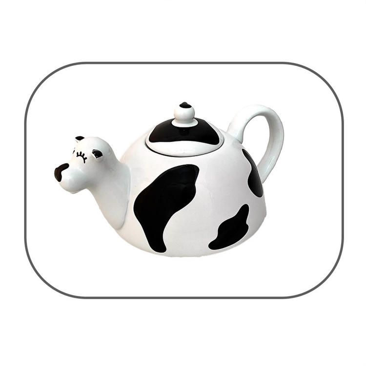 ست کتری و قوری طرح گاو