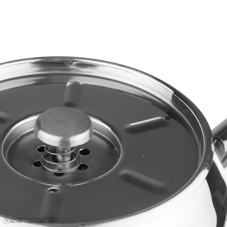 ست کتری و قوری تکنو مدل فلورانس گنجایش کتری 2 لیتر گنجایش قوری 1 لیتر