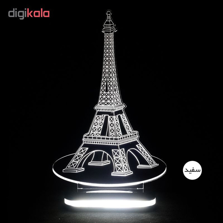 چراغ خواب طرح برج ایفل کد 1205