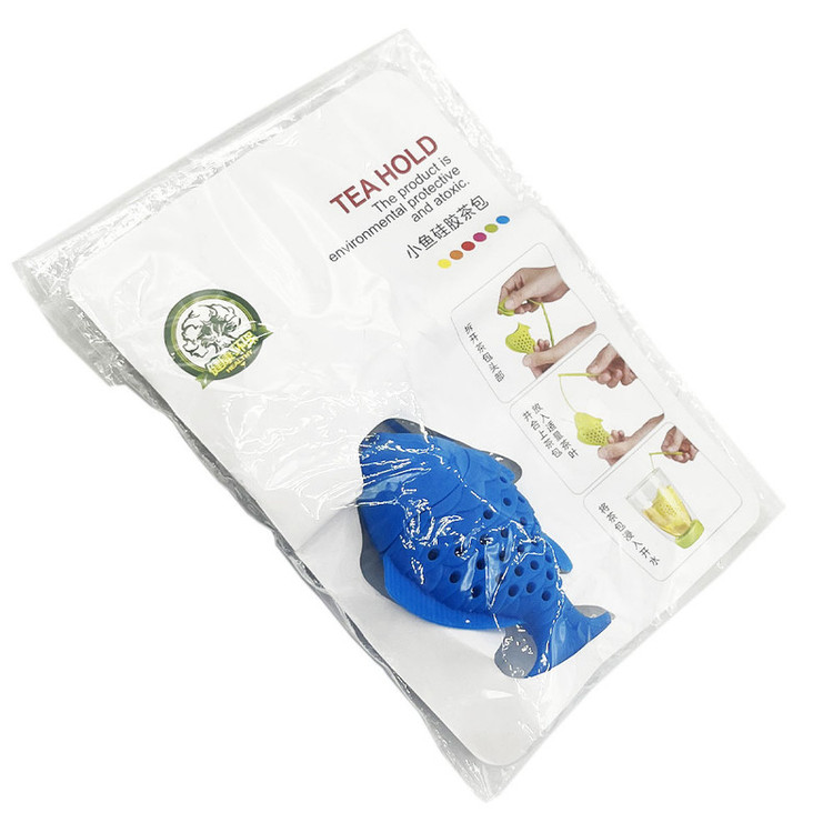 دمنوش ساز مدل ماهی سیلیکونی