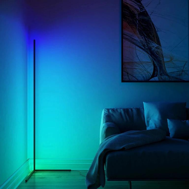 آباژور ایستاده مدل کرنر لایت RGB