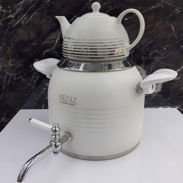 ست کتری و قوری نزاز مدل قالب ترک