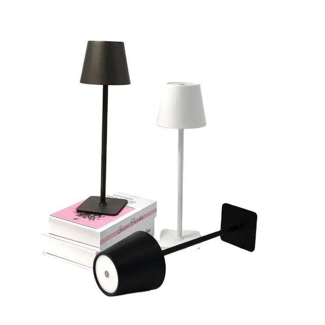 آباژور رومیزی مدل cordless desk lamp