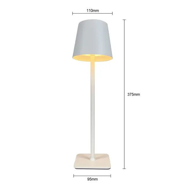 آباژور رومیزی مدل cordless desk lamp