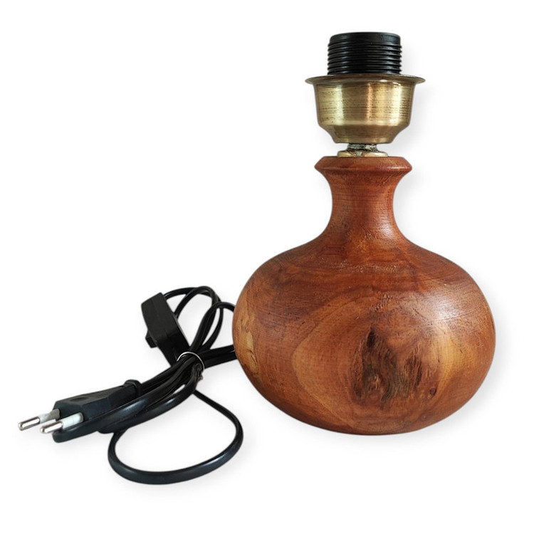 آباژور چوبی مدل کلاه مخروطی کد 02