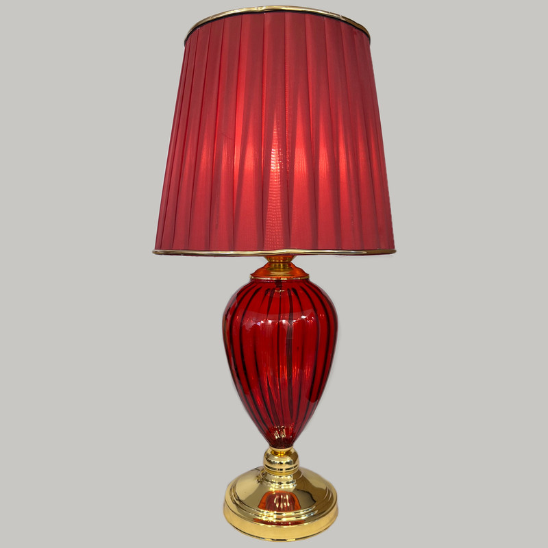 آباژور رومیزی نورهام مدل NHM-G-RED-30