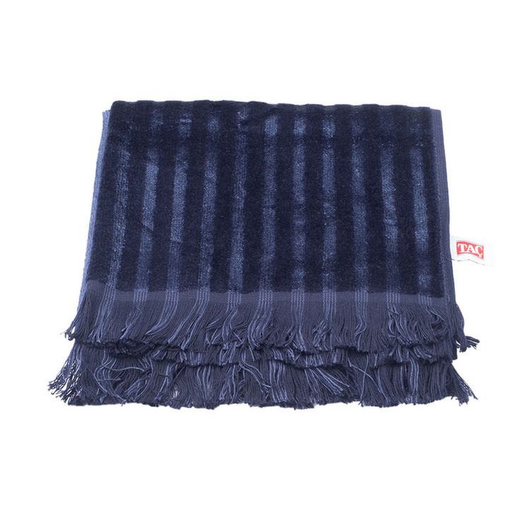 حوله دستی تاچ مدل ویسکون استرایپ سایز 80x40 سانتی متر