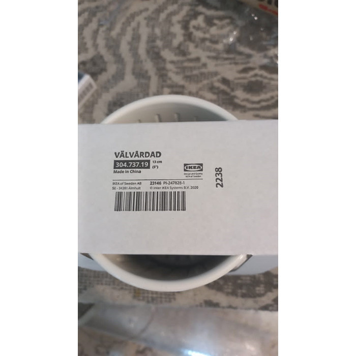 آبچکان ایکیا مدل مدل VÄLVÅRDAD 15×35 به همراه جاقاشقی