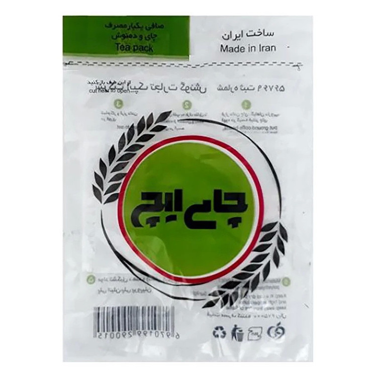 فیلتر چای ایچ مدل کیسه ای کد 007 بسته 60 عددی