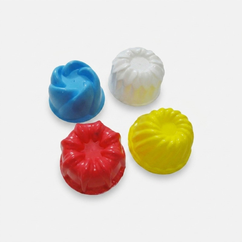 قالب ژله مدل گل طرح jelly بسته چهار عددی