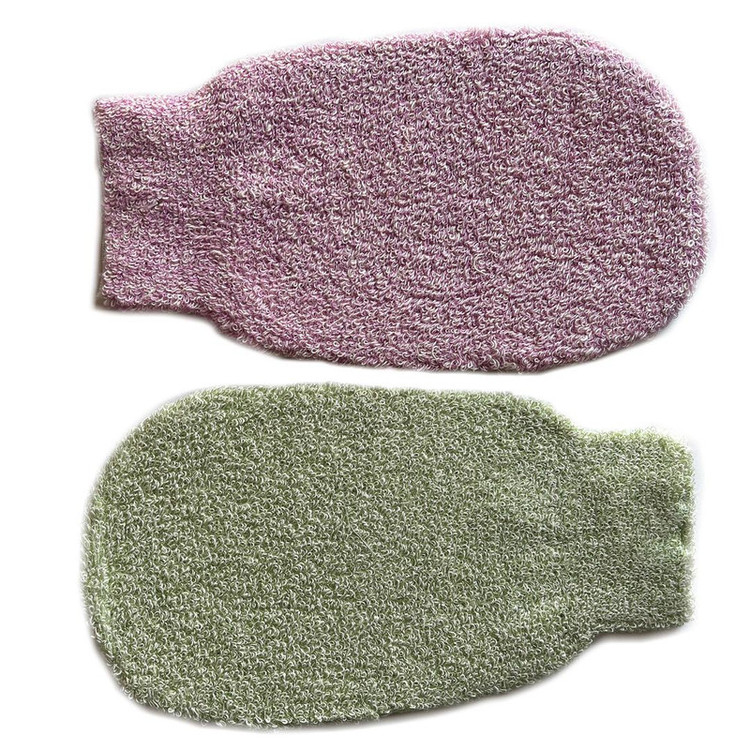 لیف دستکشی کارامل مدل BAMBOO SPA MITT کد NX-0372